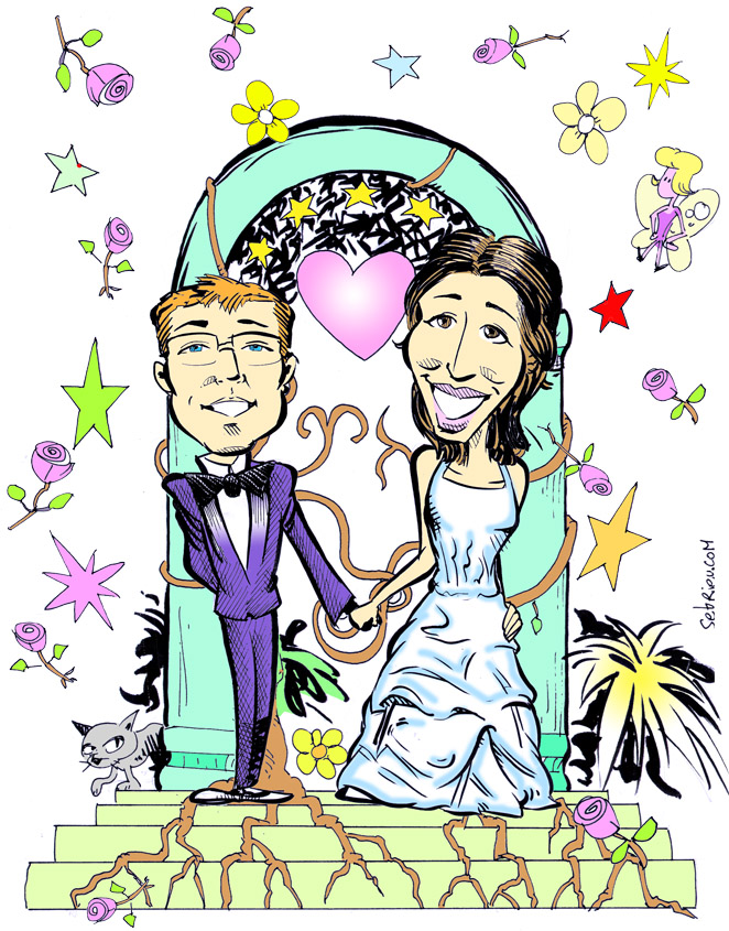 Faire-part de mariage personnalisé