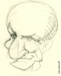 Tuto Caricature: Louis de Funes