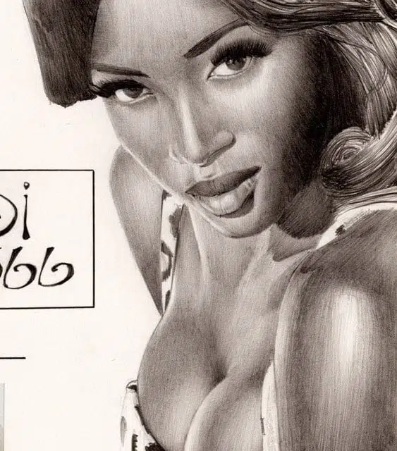 Naomi Campbell Portrait de Naomi Campbell