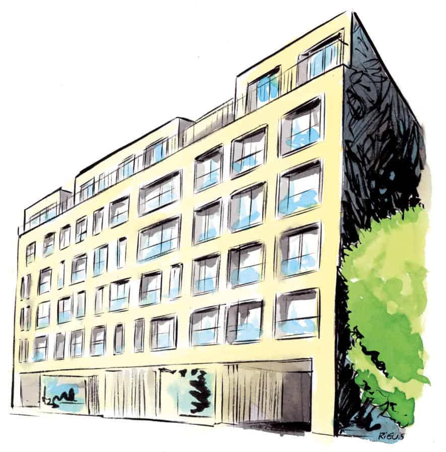 Illustration pour projet immobilier
