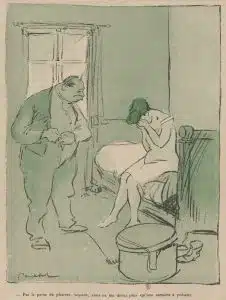 L'Assiette au Beurre - Marchand de Sommeil 2 Une femme pauvre abusée par son logeur.