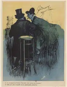 L'Assiette au beurre n°111 - Journalistes Illustration satirique sur le monde du journalisme pour L'Assiette au Beurre. 1903