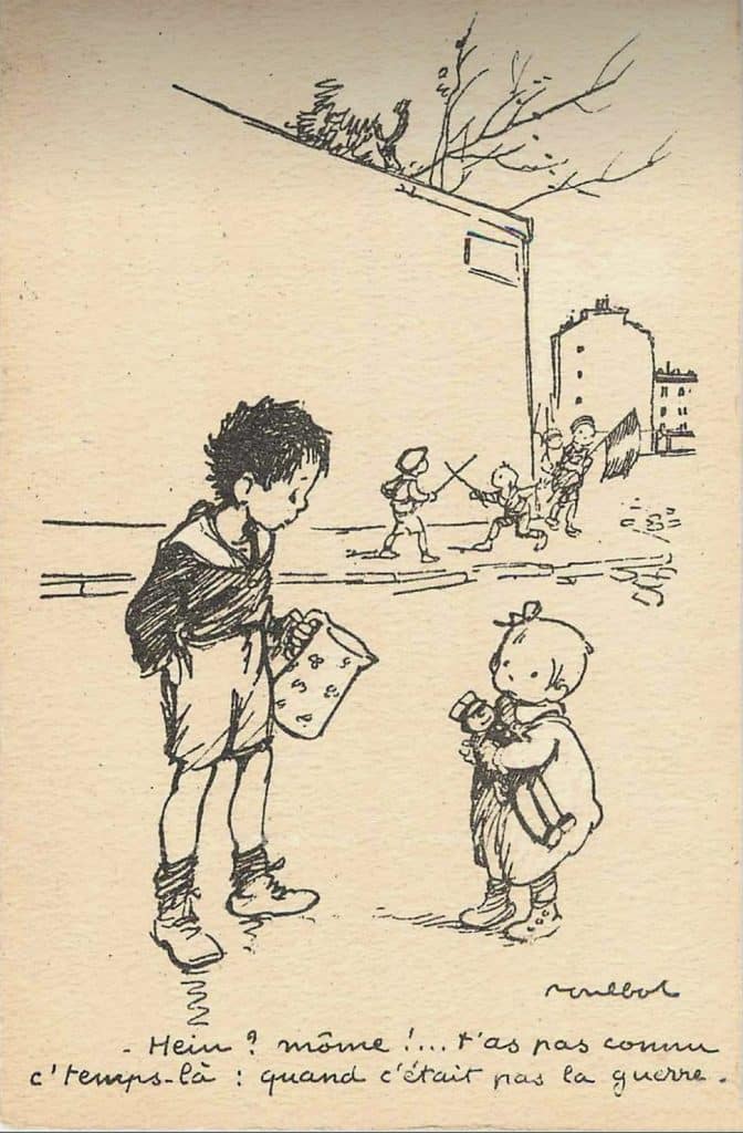 Francisque Poulbot - les enfants et la guerre