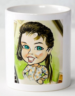 Mug caricature