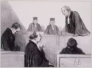 Portrait d'Honoré Daumier