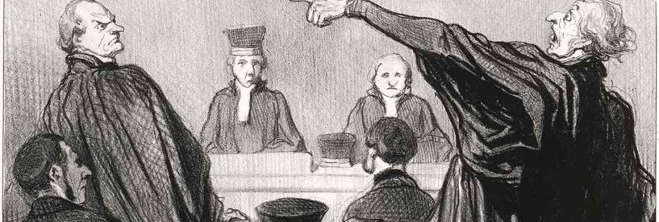 Les gens de justice - Honoré Daumier