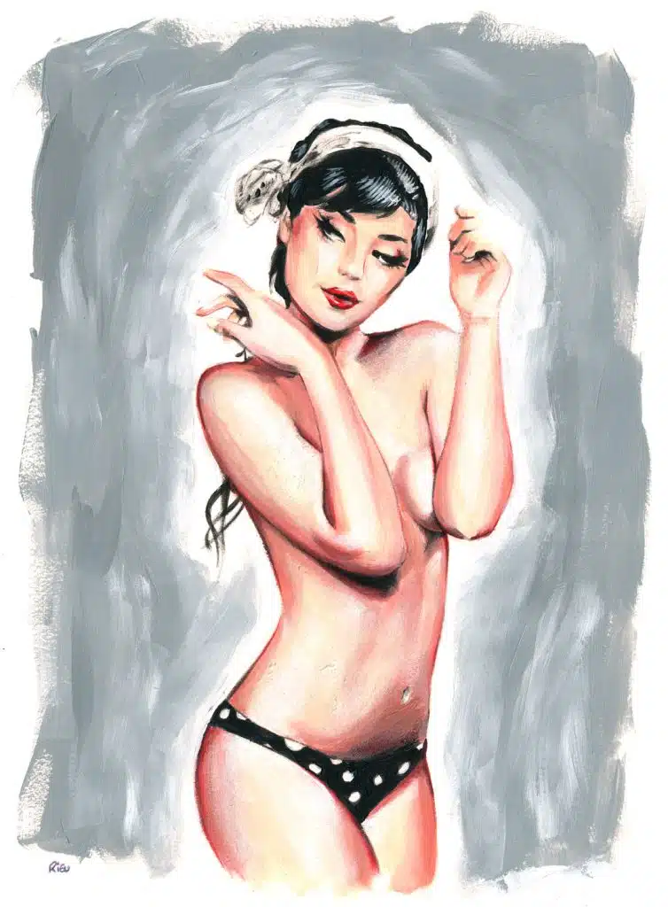 Pin-up inconnue