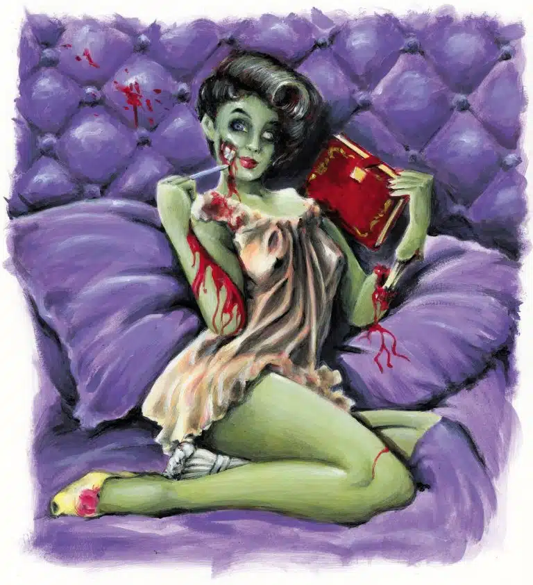 Zombie Pin-up