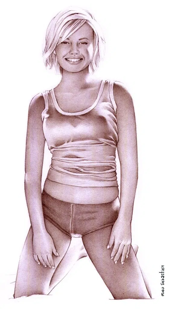 Elisha Cuthbert Portrait d'Elisha Cuthbert