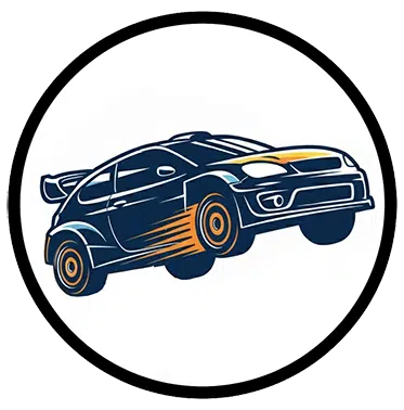 Caricatures de voitures 7 Logo rallye