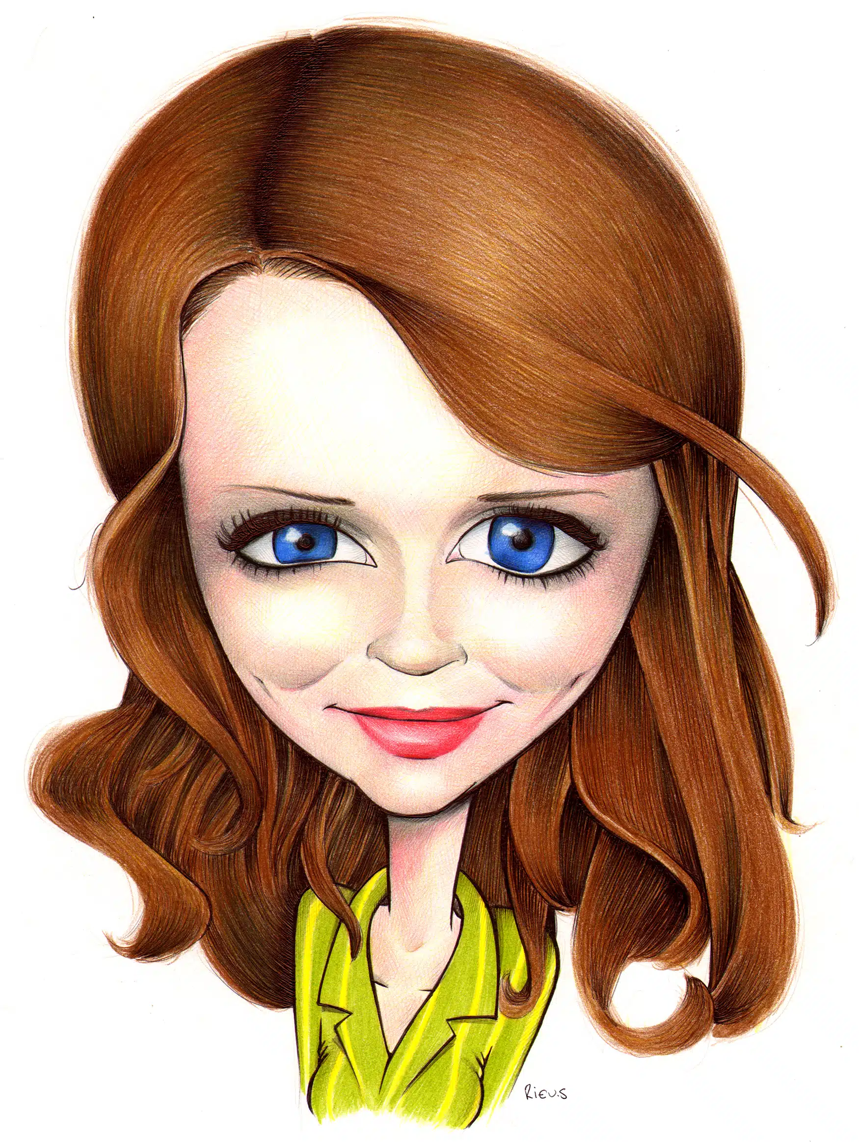 Custom Caricature 12 Caricature of Mischa Barton