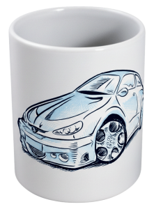 Caricatures de voitures 2 Mug caricature