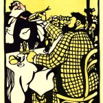 Titre : Ferblanterie (publiée dans L'Assiette au Beurre). Artiste : Caran d'Ache (Emmanuel Poiré). Année : 1902. Caricature de Caran d'Ache publiée dans le numéro spécial de