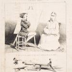 Mœurs Algériennnes - Dire que si je n'ai pas reproduit ses traits avant le coucher du soleil, je suis empalé! 1841