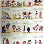 suite de la série de gravures représentant des Lilliputiens
