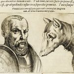 De Humana Physiognomonia Libri Iiii . Homme et chien 2. Giambattista della Porta.