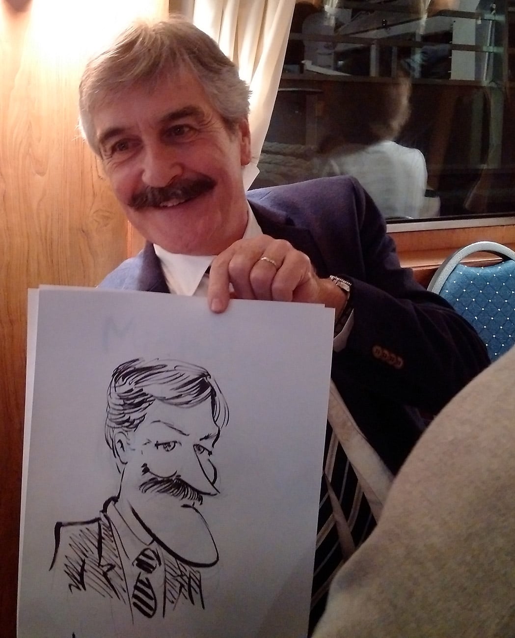 Portrait caricature gala Bordeaux