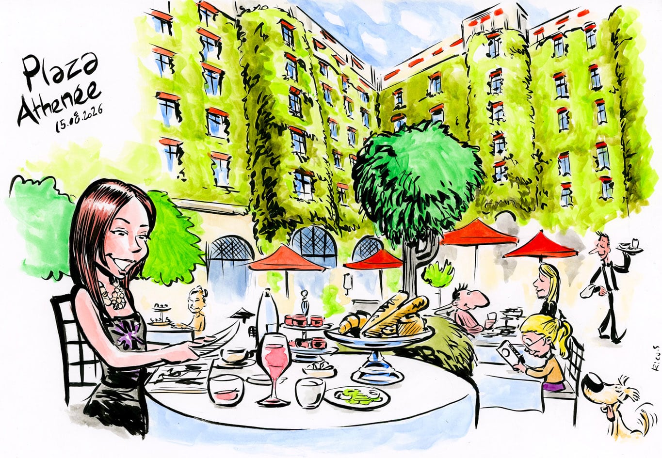 La Cour Jardin au Plaza Athénée
