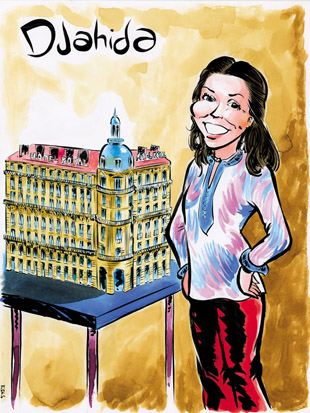 Le Royal Lyon dessiné dans une seconde composition réalisée pour MGallery