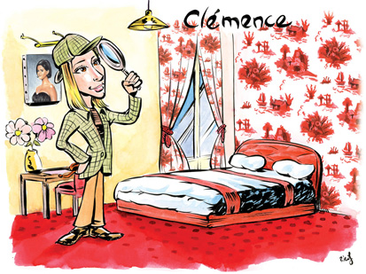 Portrait d'un employé MGallery mis en situation dans une chambre