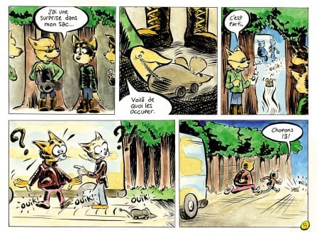 Creation sur commande de bd humoristique personnalisée.