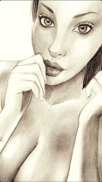 Dessin sur commande pour l’Espagne. 
